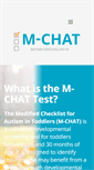 Mobile Screenshot of m-chat.org